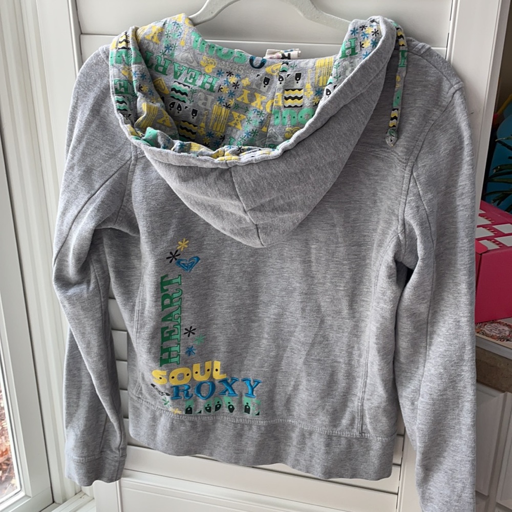 Vintage Roxy Zip-Up Sweatshirt - Picture 4 of 6